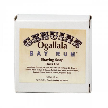 Product image 1 for Ogallala Bay Rum Trails End Shaving Soap